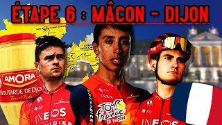 TOUR DE FRANCE 2024  Étape 6  Mâcon  Dijon [upl. by Aitercul163]