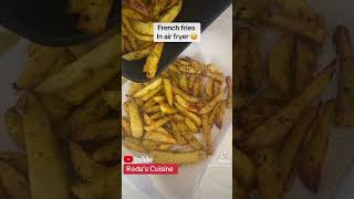 FRENCH FRIES AIR FRYER food yummy healthy [upl. by Pauwles]