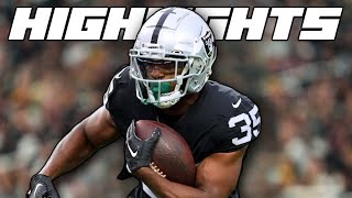 Raiders RB Zamir White 2023 Highlights “The Future”’🔥 [upl. by Ylerebmik941]