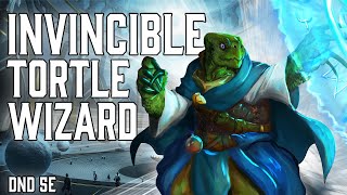 Abjuration Wizard  INVINCIBLE Tortle  Multiclass Character Build  DND 5e [upl. by Welcome]