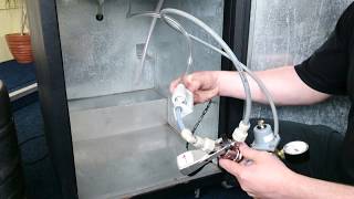 True TDD1 Kegerator How to set up and pour beer [upl. by Nimocks]