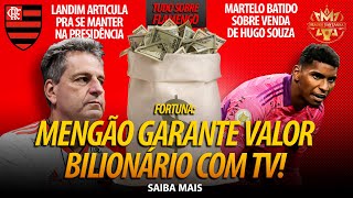 SAIU AGORA LANDIM ARTICULA SE MANTER NO PODER FLAMENGO GARANTE VALOR BILIONÁRIO E REVOLTA RIVAIS [upl. by Eliot]