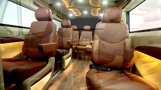 Most Comfortable amp Stylish Tourist Vans  Modified Force Tempo Traveller  Magnifica [upl. by Junko250]