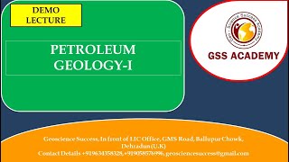 PETROLEUM GEOLOGY1 [upl. by Chun]