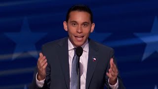 Texas influencer Carlos Espina full speech at 2024 DNC Aug 21 2024 [upl. by Atilrac645]