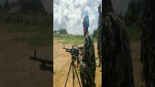 Firing GPMG amp MMG by Nepal army [upl. by Ettigirb568]