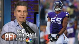 Anthony Barr dumps Jets to remain with Vikings  Pro Football Talk  NBC Sports [upl. by Kaya]