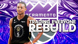 TRADING EVERY PLAYER KINGS REBUILD NBA 2K24 [upl. by Stag]