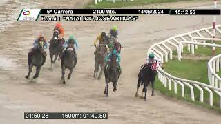 240614 c06  LEONIDES ARG  HIPODROMO LAS PIEDRAS  PREFERENCIAL NATALICIO JOSE ARTIGAS [upl. by Llevad]