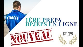 Lancement de la prépa BPJEPS en ligne [upl. by Stokes]