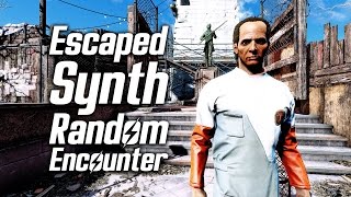 Fallout 4  Escaped Synth Random Encounter  All Dialogue Options [upl. by Adelle332]