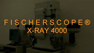 FISCHERSCOPE X RAY 4000 [upl. by Soma]