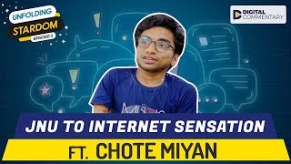 Interview With Arun Kushwah aka Chote Miyan  Unfolding Stardom E03  Digital Commentary [upl. by Ulyram]