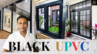 Black Coloured UPVC  Black UPVC Slider Door amp window  Skyline UPVC Door amp window Systems [upl. by Audwin551]