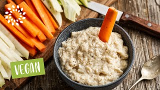 Meerrettich Dip selber machen  Einfach amp lecker Rezept Vegan [upl. by Anileba720]