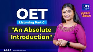 OET Listening Part C  quotAn Absolute Introductionquot [upl. by Grayson724]