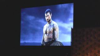 Spartacus season 2 Trailer and interview with Andy Whitfield comic con 2010 [upl. by Elodea38]