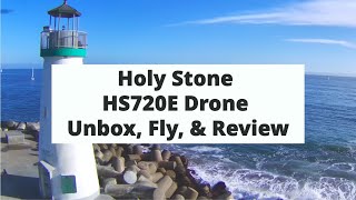 REVIEW Holy Stone HS720E GPS Drone with 4K  Great Value Drone for Beginners [upl. by Sankaran]