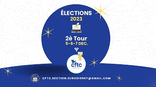 Élections Professionnelles 2023  2è Tour  5 6 et 7 décembre 2023  Votez [upl. by Hitt]