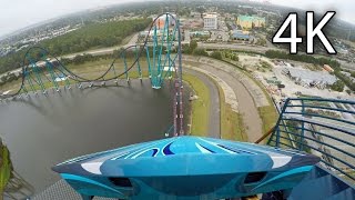 Mako front seat onride 4K POV SeaWorld Orlando [upl. by Netsreik]