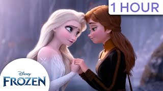 Best of Elsa and Annas Magical Moments  1Hour Compilation  Frozen [upl. by Sternlight]