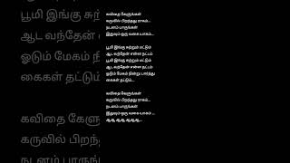 Kavithai Kelungal 💖 Vairamuthu Lyrics blackscreenlyrics [upl. by Jerome]