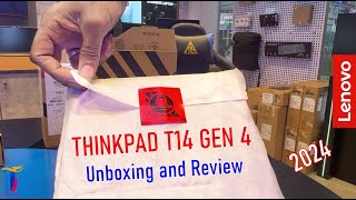 Lenovo ThinkPad T14 Gen 4 Core i5 13th Gen Review and Unboxing [upl. by Fates]