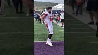 Baker Mayfield Dances to Migos [upl. by Stanfill]