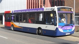 Stagecoach Midland Red ADL Enviro 200 37039 YX63 ZWG on route 5 to St Giles Park [upl. by Sheffield]