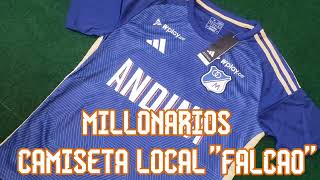 ⚽🇨🇴 CAMISETA FÚTBOL BARATA  MILLONARIOS LOCAL 20242025  FALCAO 9 🐯  MESSIOKCOM 🇨🇴⚽ [upl. by Madlen]