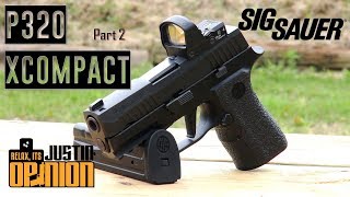 SIG Sauer P320 XCOMPACT  Part 2 [upl. by Anear]