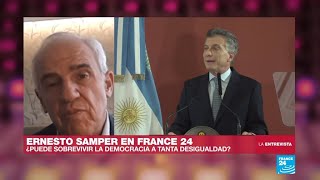 Ernesto Samper con el ascenso de la derecha quotvivimos un retroceso socialquot [upl. by Buonomo]