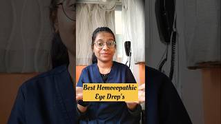 Eye Drops Cineraria Maritima Euphrasia Eye Drops HomoeopathyShortsshort trending [upl. by Naimaj293]