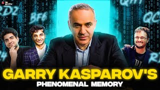 What Makes Garry Kasparovs Chess Memory Legendary chessbaseindia [upl. by Kcirdla]