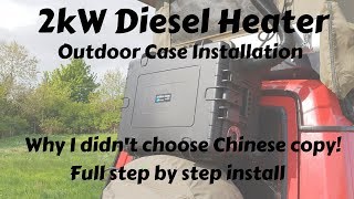 Diesel Heater In A Box Install [upl. by Isabea]