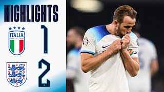 Italy 12 England  Kane Becomes Englands Record AllTime Goal Scorer  Highlights [upl. by Krug355]