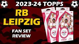 202324 Topps RB Leipzig Fan Set Soccer Box Review [upl. by Nwahsid]