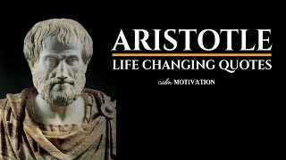 ARISTOTLE  LIFE CHANGING QUOTES  EXCELLENCE IS A HABIT [upl. by Sybley519]