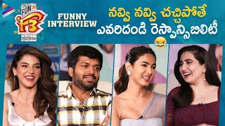 F3 Movie Team Hilarious Interview  Venkatesh  Varun Tej  Mehreen  Anil Ravipudi  Sonal Chauhan [upl. by Weiler]