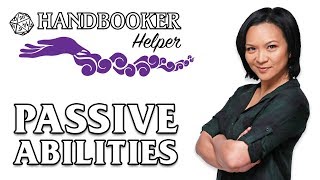 Handbooker Helper Passive Abilities [upl. by Ladonna911]