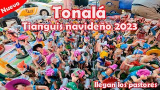 Se inaugura Tianguis Navideño Tonalá Jal mexico 2023 llegan Los Pastorcitos pecebres [upl. by Kannry]