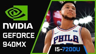 NBA 2K19  Nvidia Geforce 940MX  i5 7200U [upl. by Rockel]