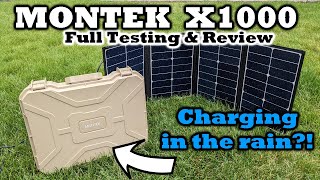 Montek X1000  Rugged and Rain Proof 1010wh Lithium Power Station [upl. by Mensch]