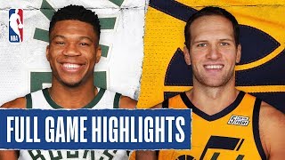 BUCKS at JAZZ  FULL GAME HIGHLIGHTS  November 8 2019 [upl. by Arhsub]