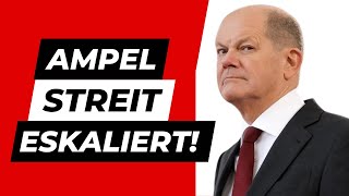 Unglaublich Ampel Streit eskaliert komplett [upl. by Drusi]