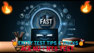 Achieve Your Dream FAST University Entry Test Strategies  Admission In FAST University 2024 [upl. by Tnilf]