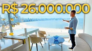 PHAROS O prédio mais amado de Balneário Camboriú com um super apartamento de R 2600000000 [upl. by Yblocaj]