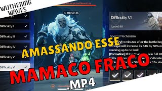 FEILIAN BERINGAL LV6 AMASSADO SEM DIFICULDADE ALGUMA AO SOM DE LINK PARKMP3  WUTHERING WAVES [upl. by Ylenaj]