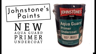 Johnstones  New  Aqua Guard Primer Undercoat [upl. by Yggep]