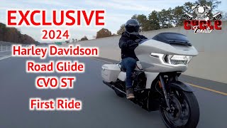 2024 Harley Davidson Road Glide CVO ST  FIRST RIDE cyclefanatix harleydavidson roadglidecvost [upl. by Cappello194]